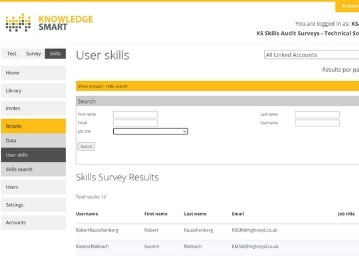 KnowledgeSmart Self Invite Survey